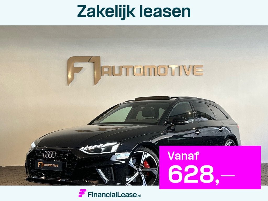 Audi A4 AVANT 40 TFSI quattro S Line Pano|Trekhaak|Sfeer|Lan, Automaat, Gebruikt, 4 cilinders, 1984 cc