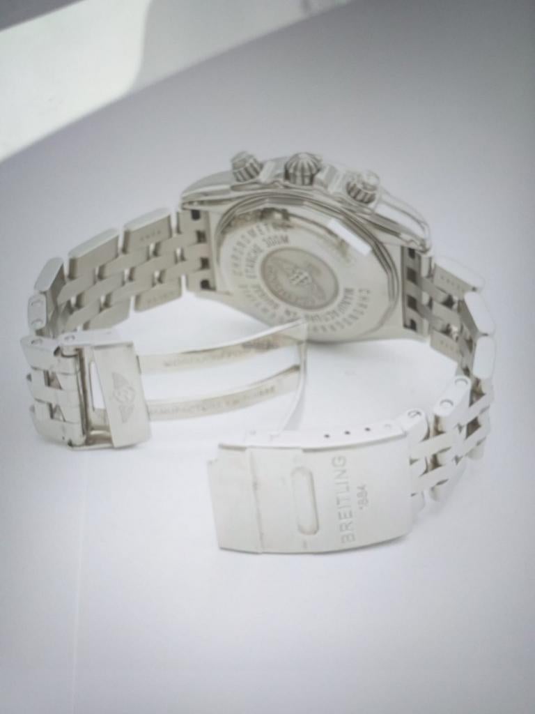 Breitling evolution orginele stalen band zeer goed, Ophalen of Verzenden, Zo goed als nieuw, Staal, Breitling