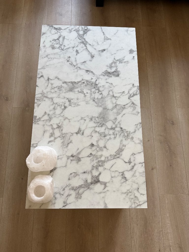 Rechte tafel - Betonnen look van Westwing, Ophalen, 50 – 75, Gebruikt, 100 tot 150 cm