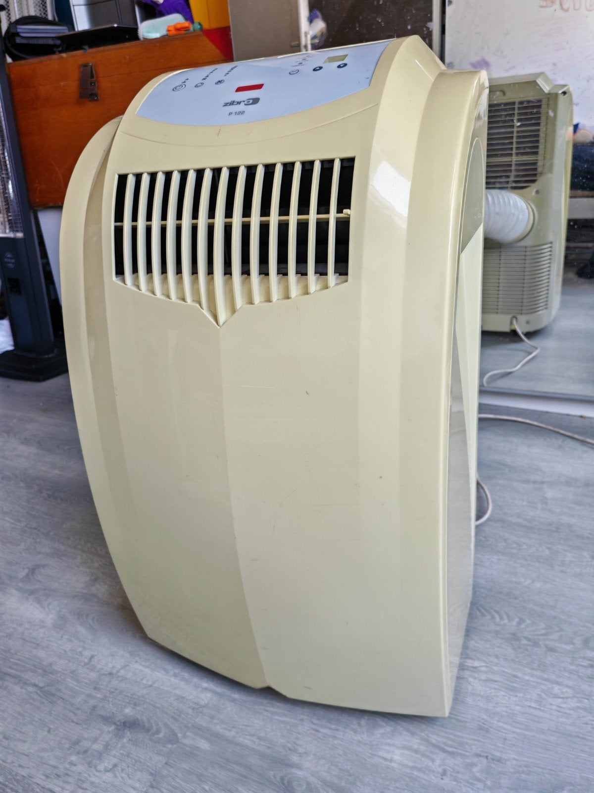Zibro P122 mobiele airco, Witgoed en Apparatuur, Ophalen, Gebruikt, Minder dan 60 m³, 3 snelheden of meer