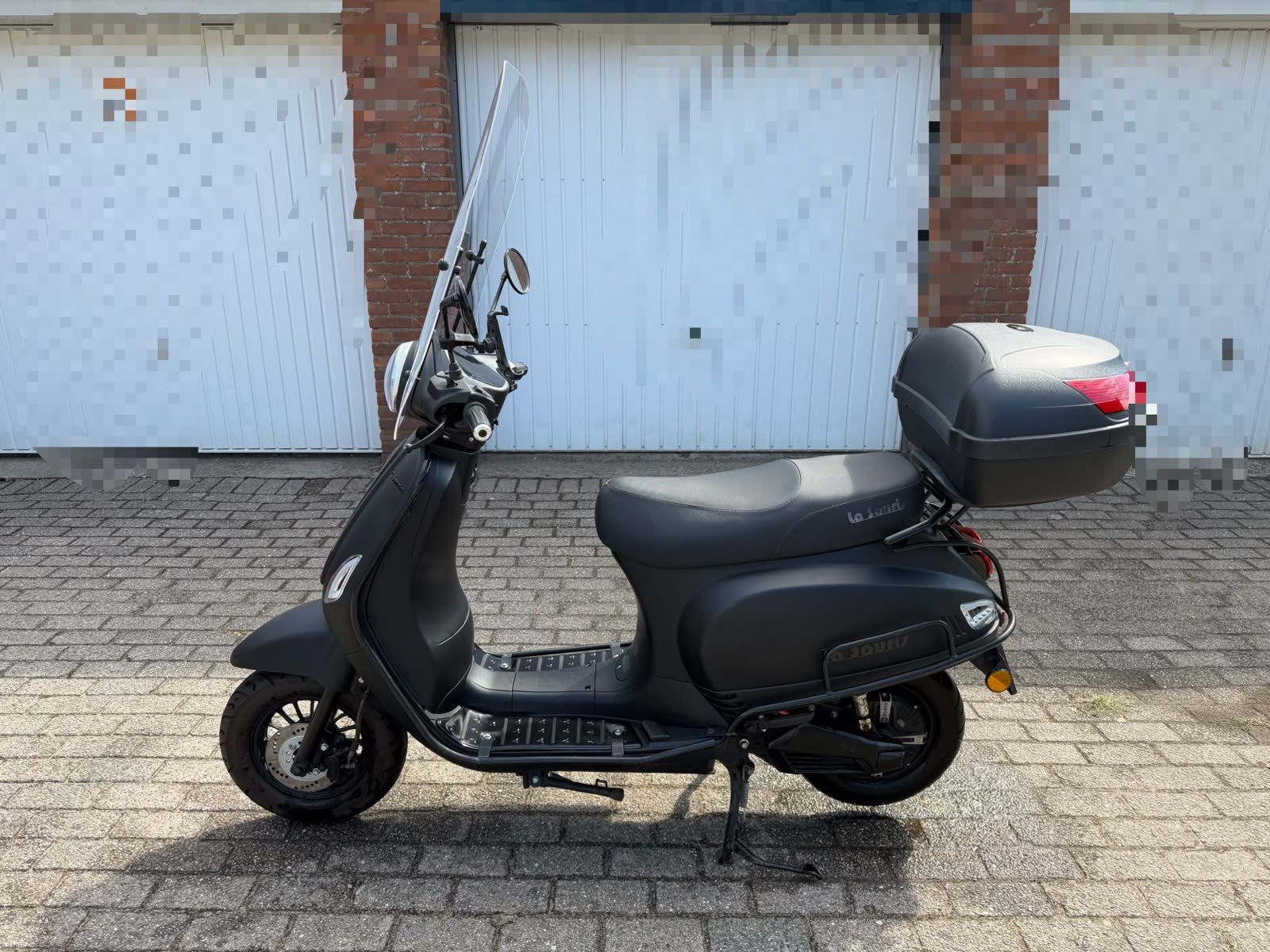 Elektische Scooter, La Souris, E-Sourini Bosch, Mat Zw., 45, Fietsen en Brommers, Snorfietsen en Snorscooters, Gebruikt, Elektrisch