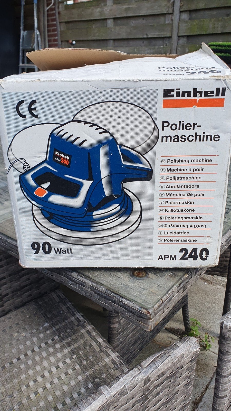Polijstmachine Einhell AMP 240, Ophalen of Verzenden