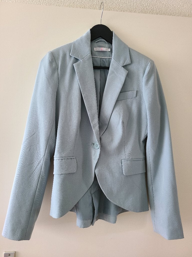 Lichtblauw jasje, Only, maat 36, Only, Blauw, Nieuw, Ophalen of Verzenden