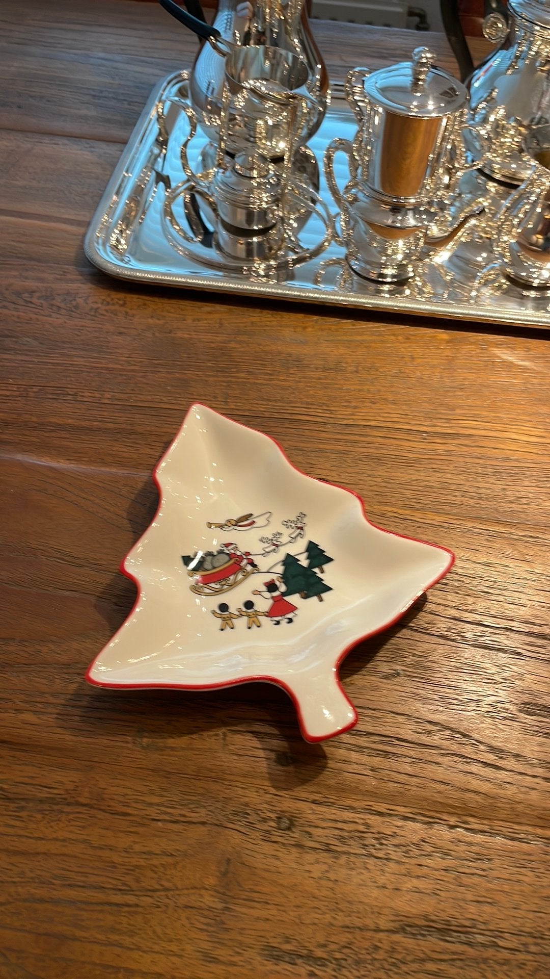 Mason’s christmas village schaaltje, Huis en Inrichting, Keuken | Servies, Ophalen of Verzenden, Zo goed als nieuw, Overige stijlen