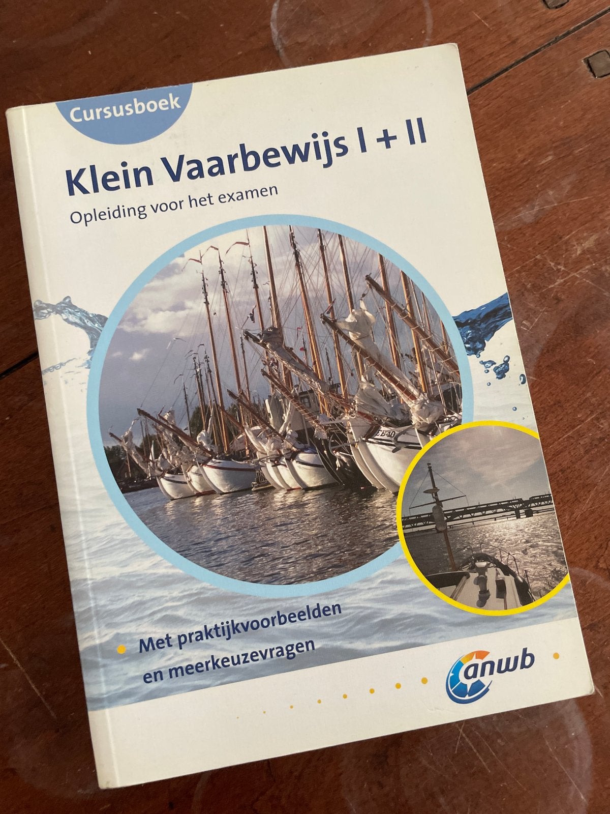 Cursusboek Klein Vaarbewijs I + II - ANWB, Ophalen of Verzenden, Alpha, Zo goed als nieuw, Overige niveaus
