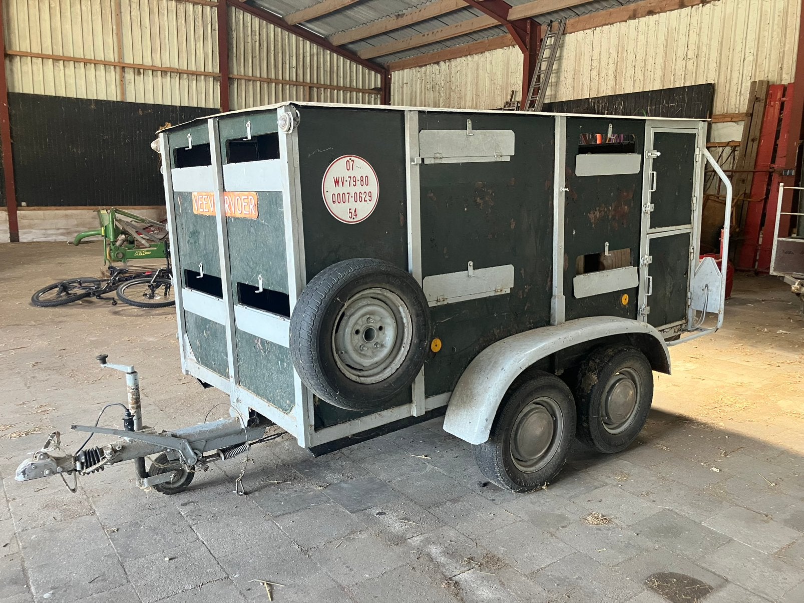 Henra veekar - 800 kg laadvermogen, eigen kenteken, Auto diversen, Aanhangers en Bagagewagens, Gebruikt, Ophalen