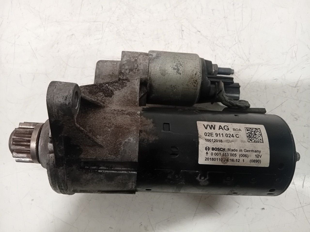 Startmotor Volkswagen Caddy, Onderdelen@venauto.nl, Van der Ven Autorecycling B.V., Gebruikt, Ettenseweg 76, 4706 PB Roosendaal, The Netherlands