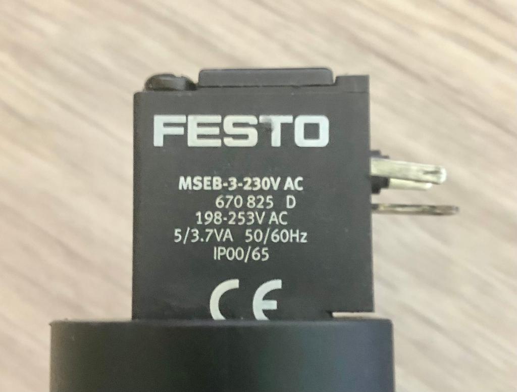 FESTO - Aan/Uit-klep - HEE-3/8-D-MIDI-230 - 172943, Ophalen of Verzenden, Zo goed als nieuw