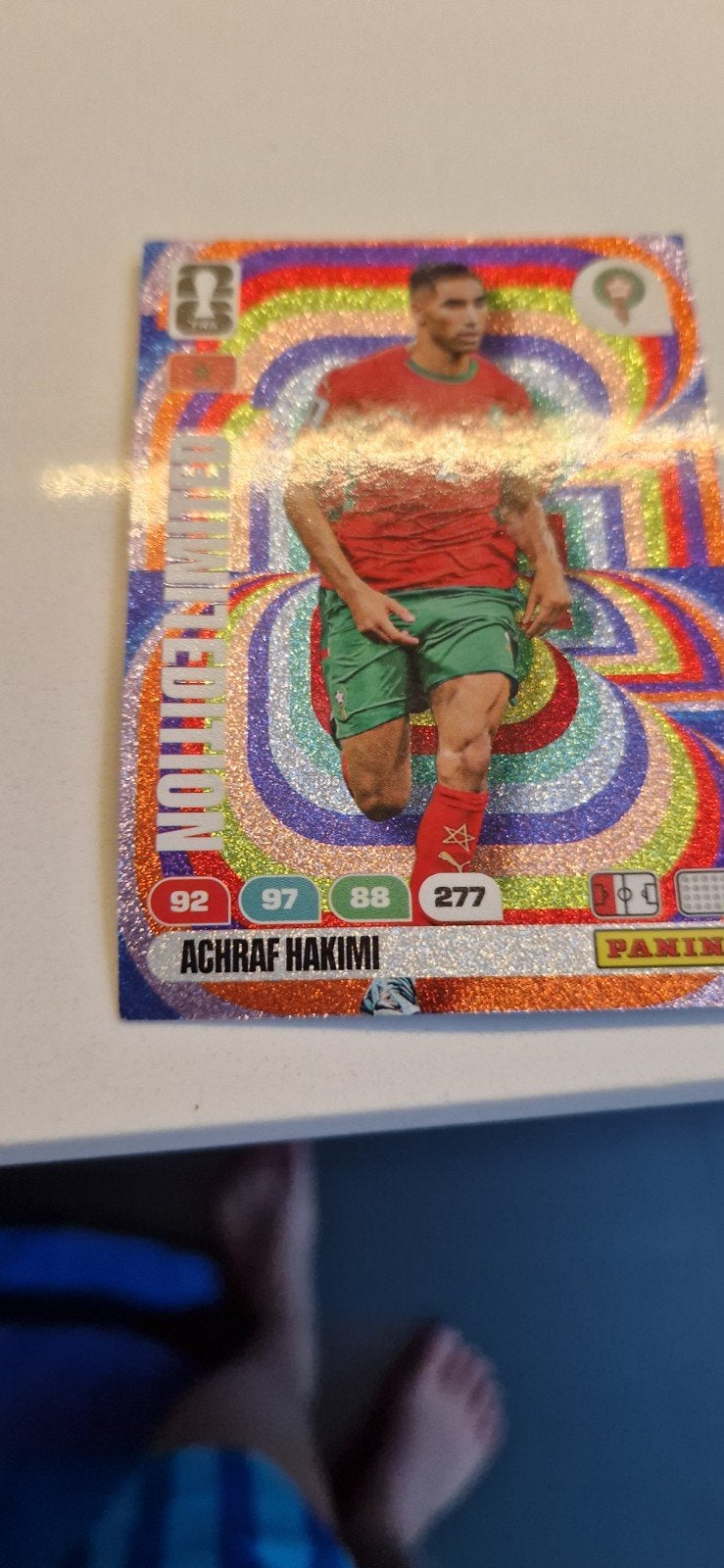 Achraf Hakimi Panini Adrenalyn XL FIFA World Cup 2026 kaart, Ophalen of Verzenden, Zo goed als nieuw, Buitenlandse clubs, Spelerskaart