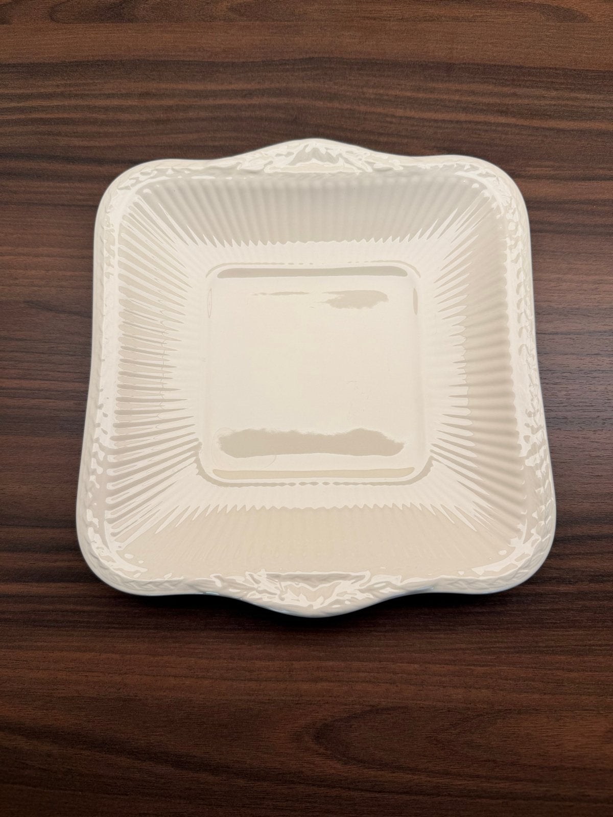 Wedgwood Edme Vierkante Serveerschaal, Klassiek, Ophalen of Verzenden, Schaal of Schalen, Zo goed als nieuw