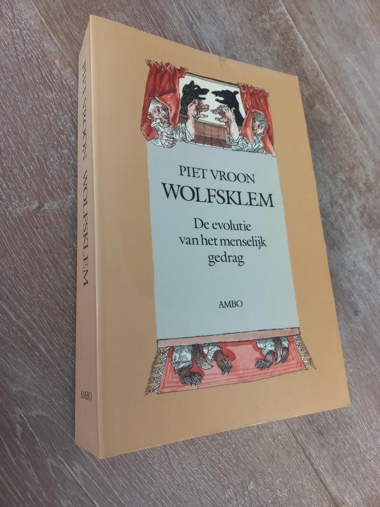 Wolfsklem, De evolutie van menselijk gedrag, Piet Vroon, Gelezen, Piet Vroon, Gamma, HBO