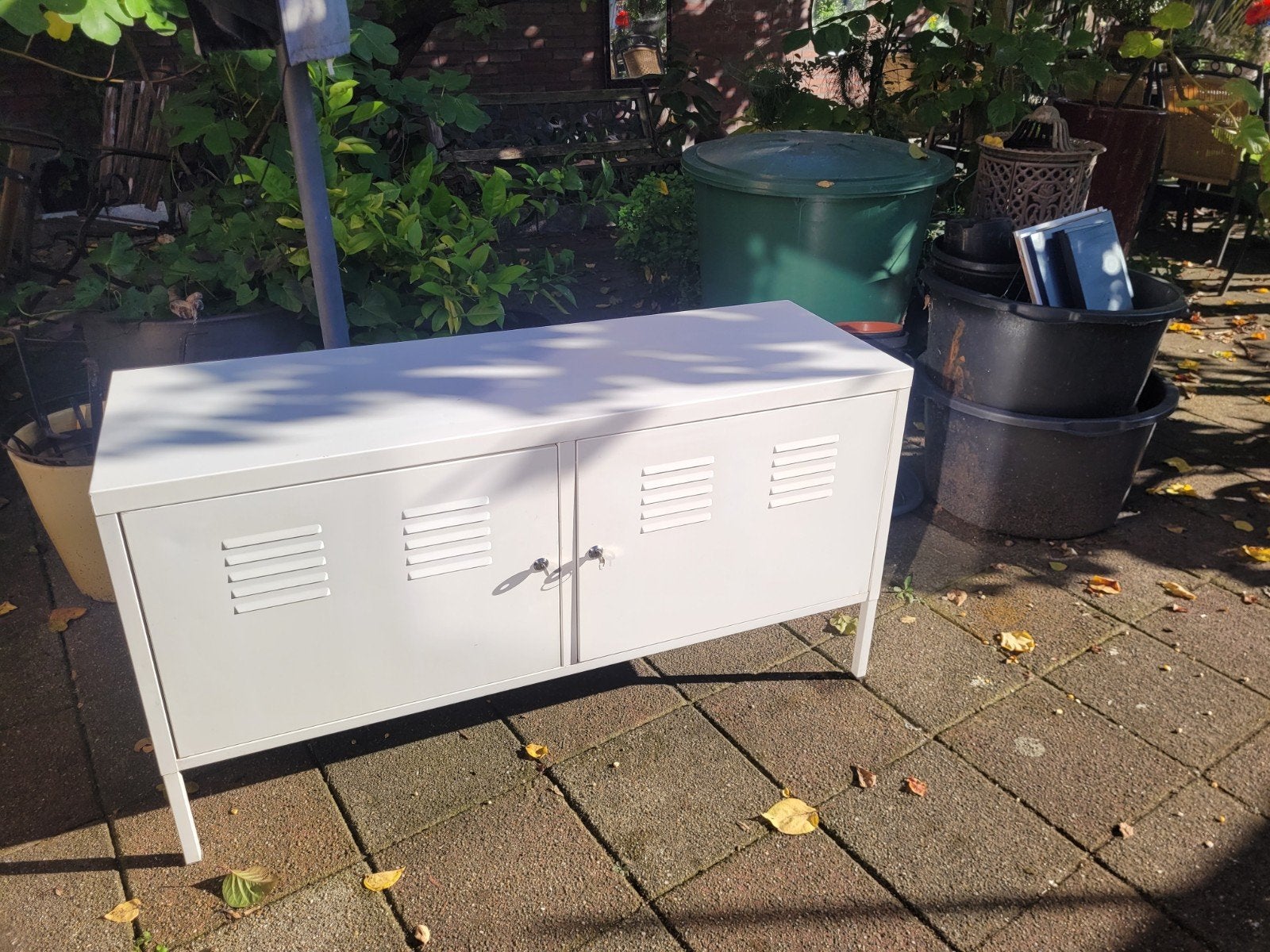 ps lockerkast wit incl sleutels, Ophalen, Gebruikt, Kunststof, Overige typen