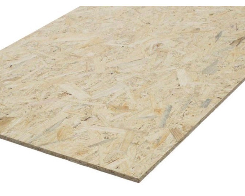 OSB 3 plaat 11 mm ca.1220x610 Rechte Kant, Doe-het-zelf en Verbouw, Ophalen, Zo goed als nieuw