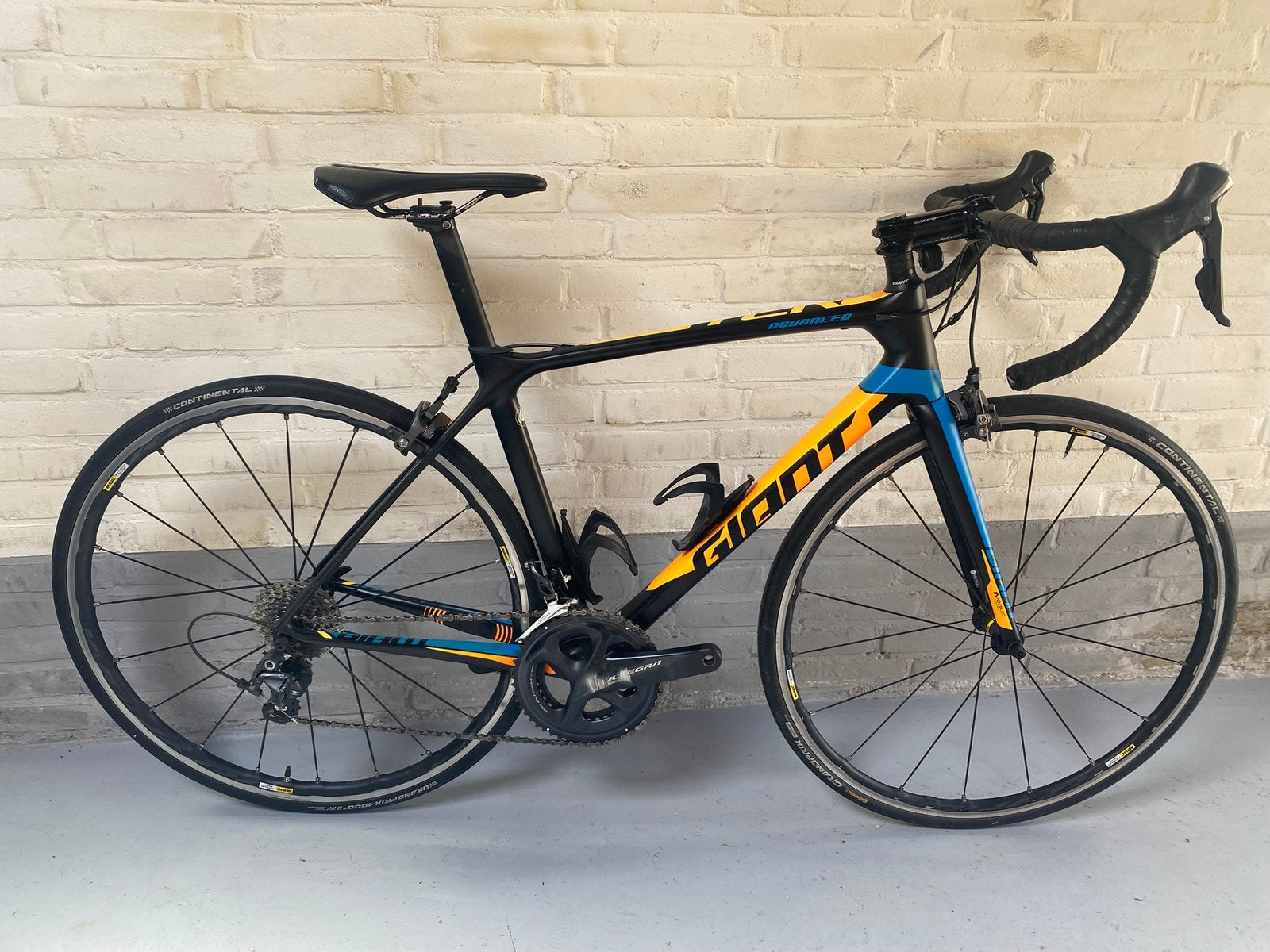 Giant TCR Advanced, Fietsen en Brommers, Fietsen | Racefietsen, 28 inch, Carbon, Velgrem, Zo goed als nieuw