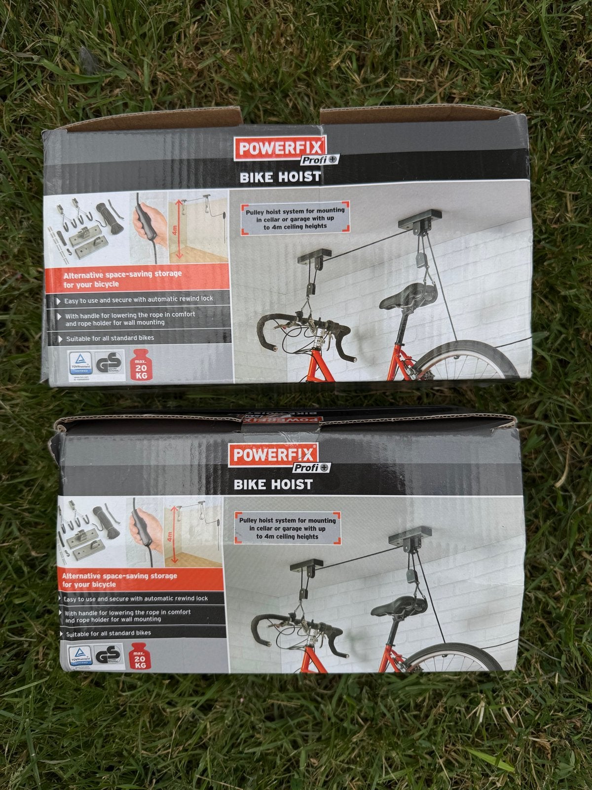 2x Powerfix Fietslift - Nieuw in doos, Fietsen en Brommers, Ophalen of Verzenden, Nieuw