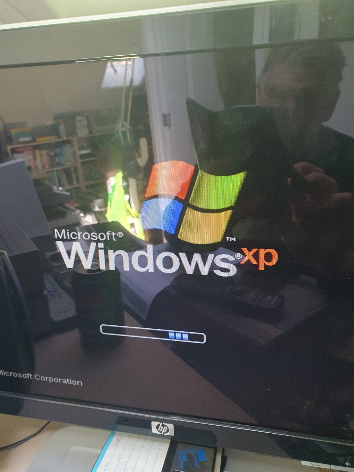 HP Desktop PC met Windows XP - AMD Athlon 2.61 GHz, 1.75 GB, Computers en Software, Vintage Computers, Ophalen of Verzenden