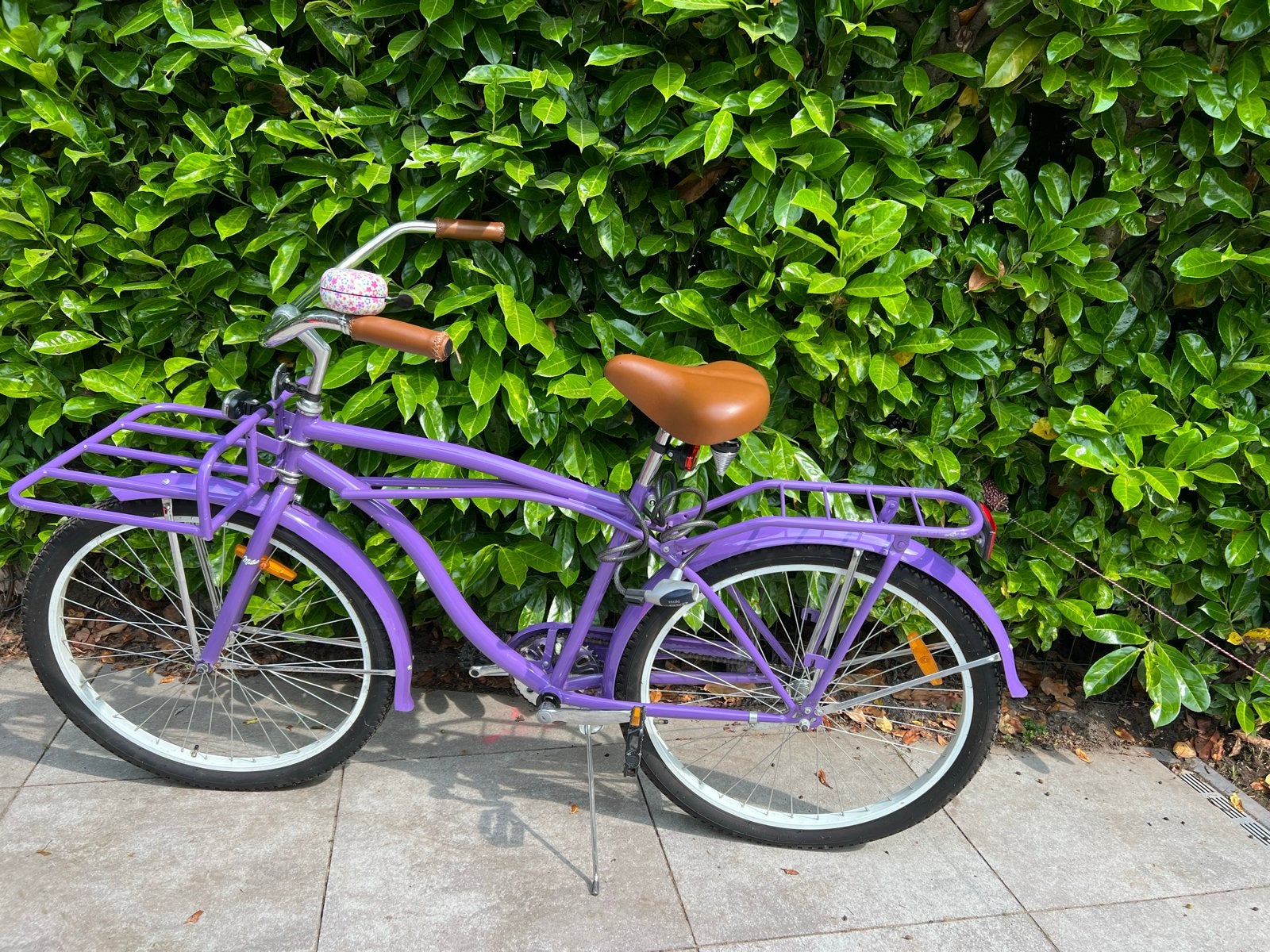 Unieke Milkafiets/ milka fiets met originele lak, Terugtraprem, Gebruikt, 50 tot 53 cm, Ophalen