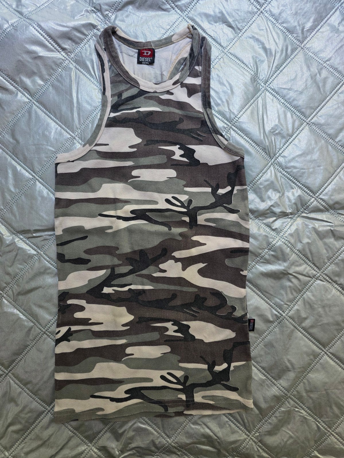 Camouflage hemd tanktop, Ophalen of Verzenden, Zo goed als nieuw, Groen, Algemeen