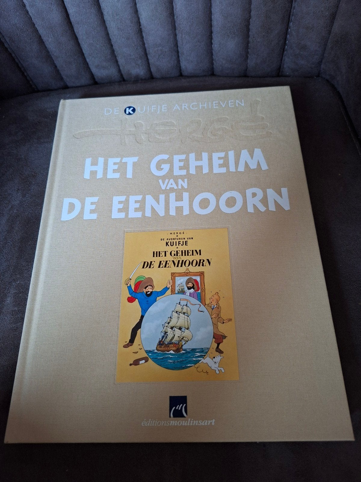 De Kuifje Archieven: Het Geheim van de Eenhoorn, Eén stripboek, Ophalen of Verzenden, Zo goed als nieuw, Hergé