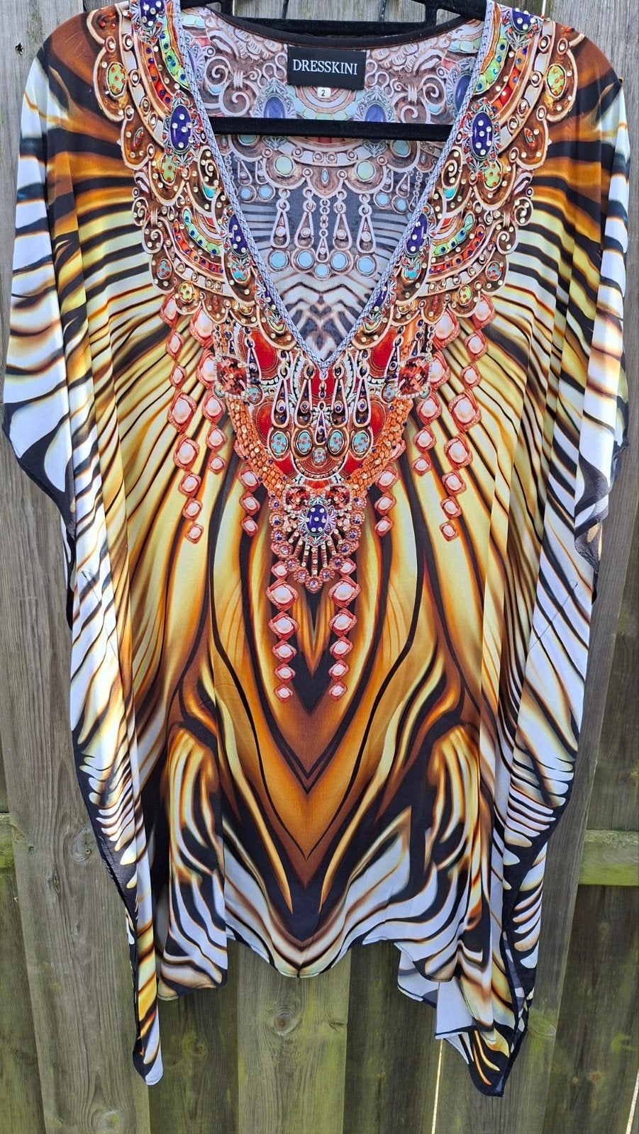 Dresskini kaftan's, Kleding | Dames, Grote Maten, Zo goed als nieuw, Jurk, Ophalen of Verzenden