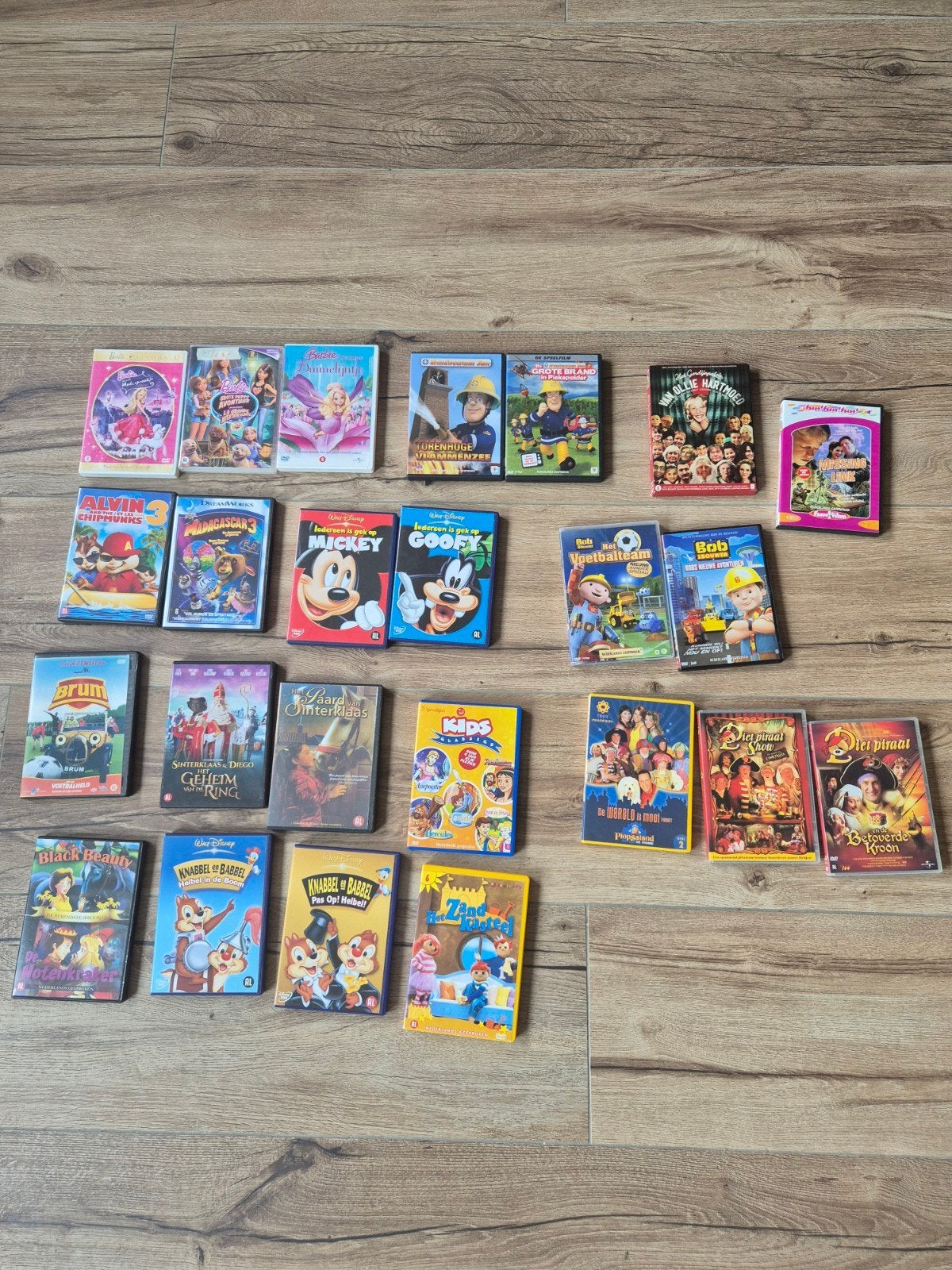 Diverse kinderfilms op DVD, Ophalen, Gebruikt, Animatie, Verzamelbox