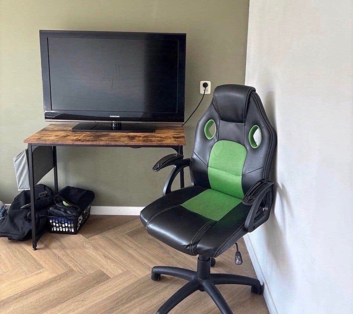TV, bureau en stoel, Ophalen of Verzenden, Gebruikt