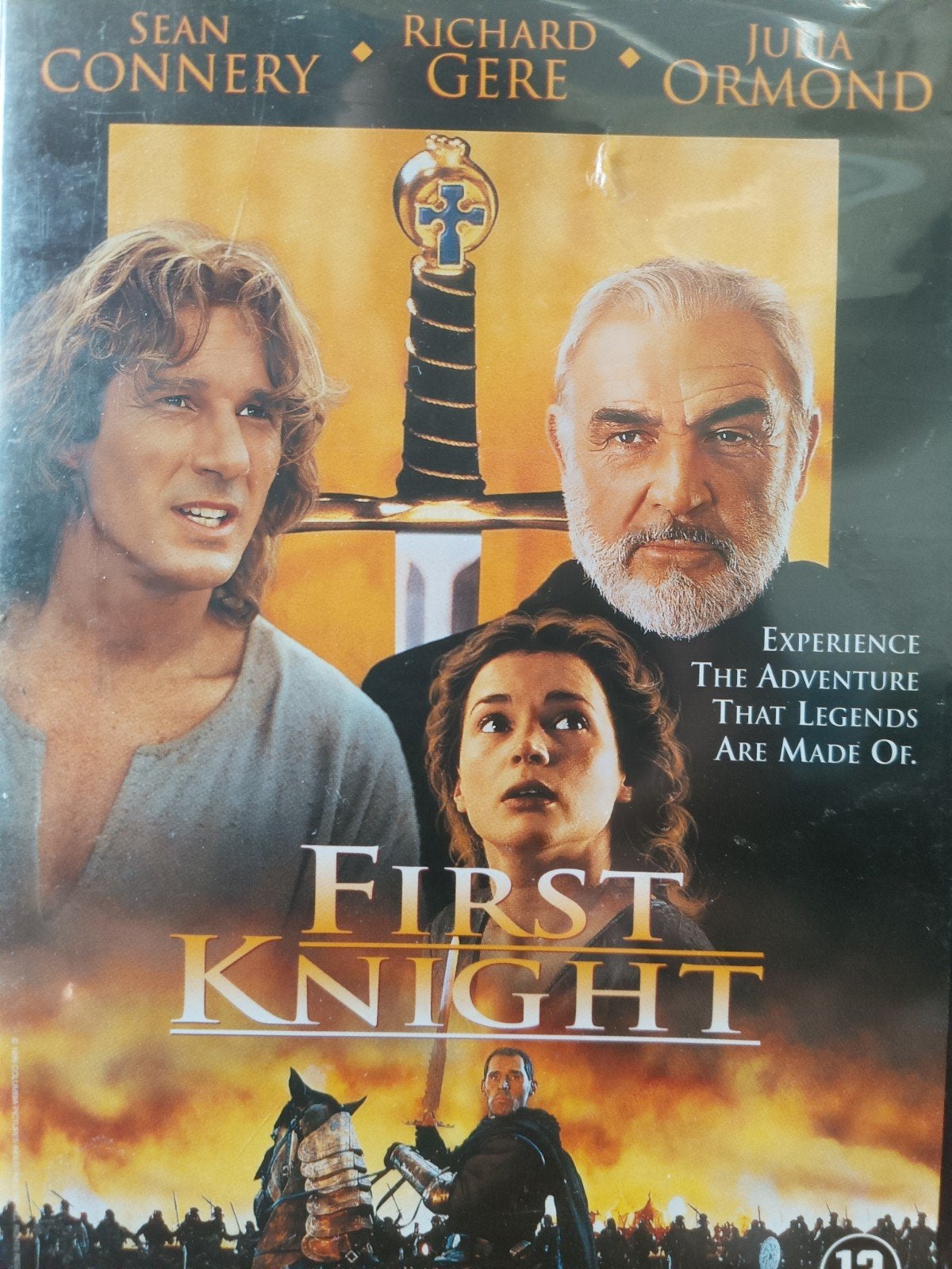 First Knight Dvd NL ZGAN Sean Connery Richard Gere, Nederlands, Inclusief doosje, Ophalen of Verzenden, Zo goed als nieuw