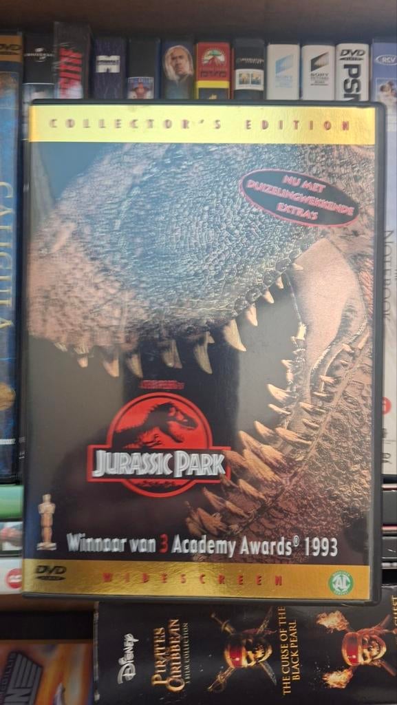 Jurassic parc collector's edition dvd, Alle leeftijden, Ophalen of Verzenden, Zo goed als nieuw