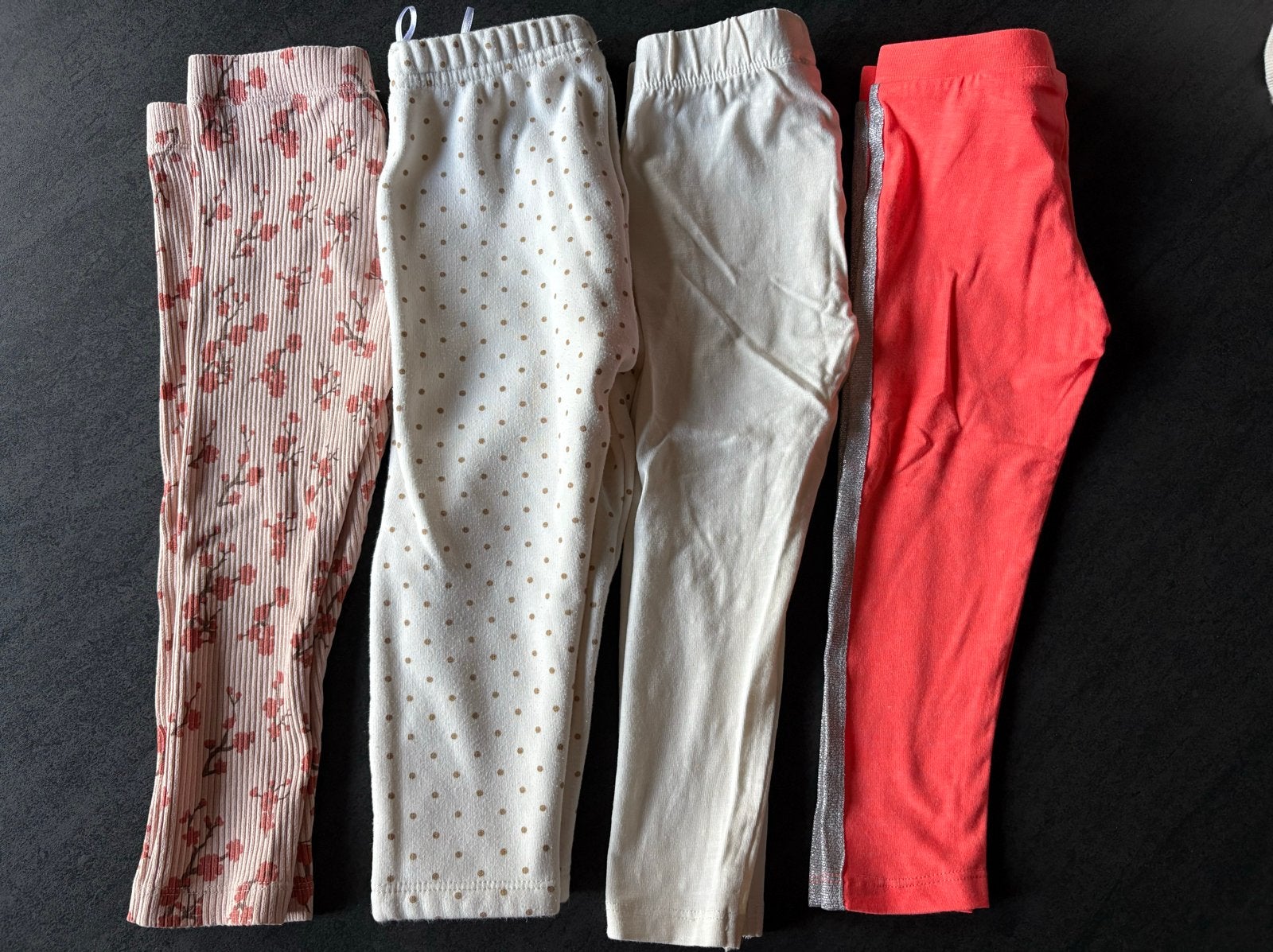 Leuke set van 4 leggings voor meisjes, Ophalen of Verzenden, Gebruikt, Meisje