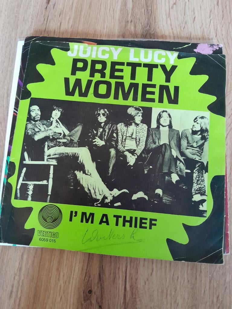 Juicy lucy 7inch  pretty woman, Ophalen of Verzenden, Zo goed als nieuw, Pop