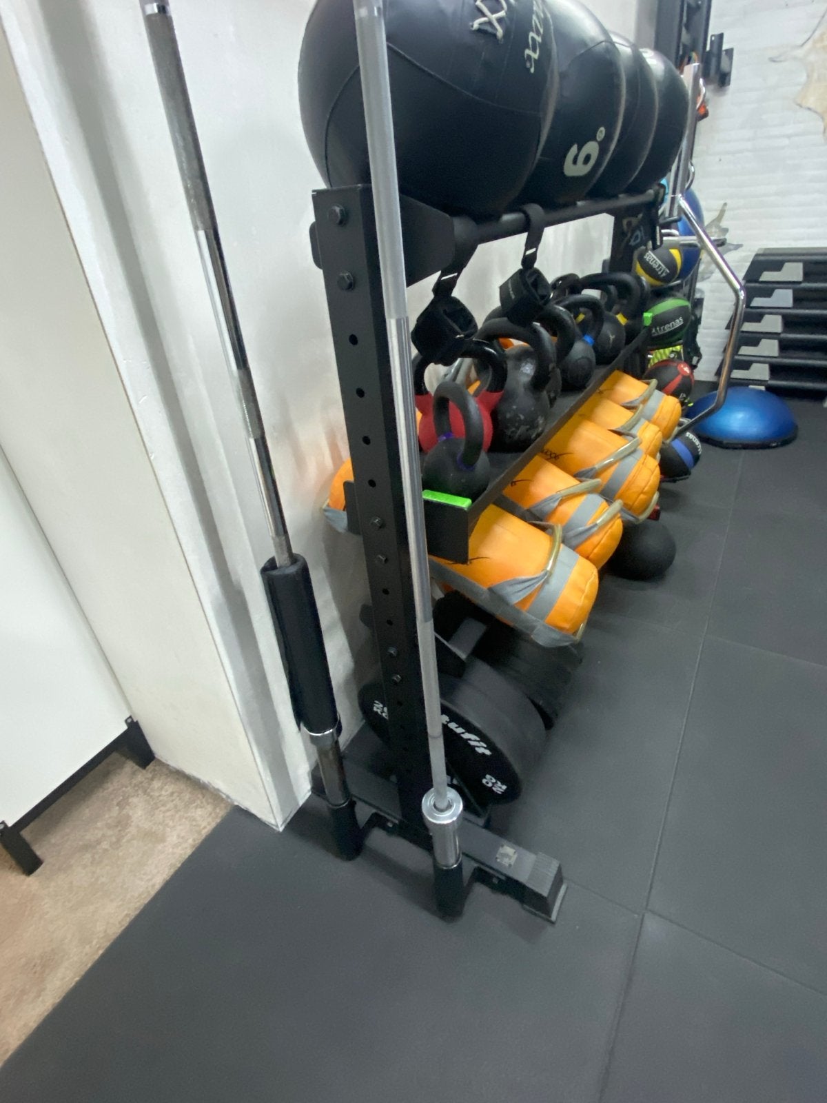Nieuw opbergrek van muscle power voor trainingsattributen, Sport en Fitness, Ophalen, Nieuw, Overige typen