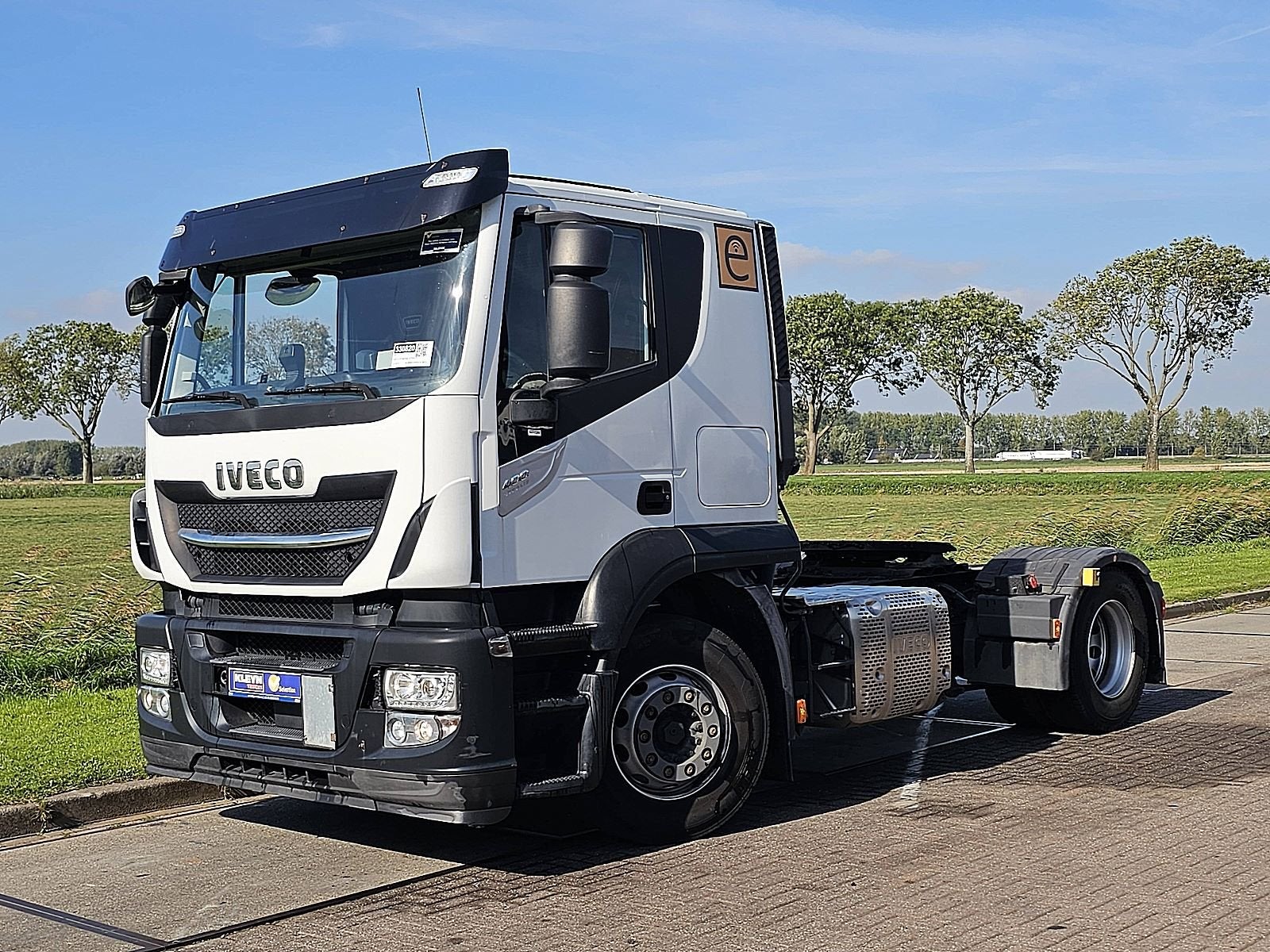IVECO AT440S40 STRALIS intarder 119tkm!, Auto's, Automaat, Euro 6, Iveco, Wit