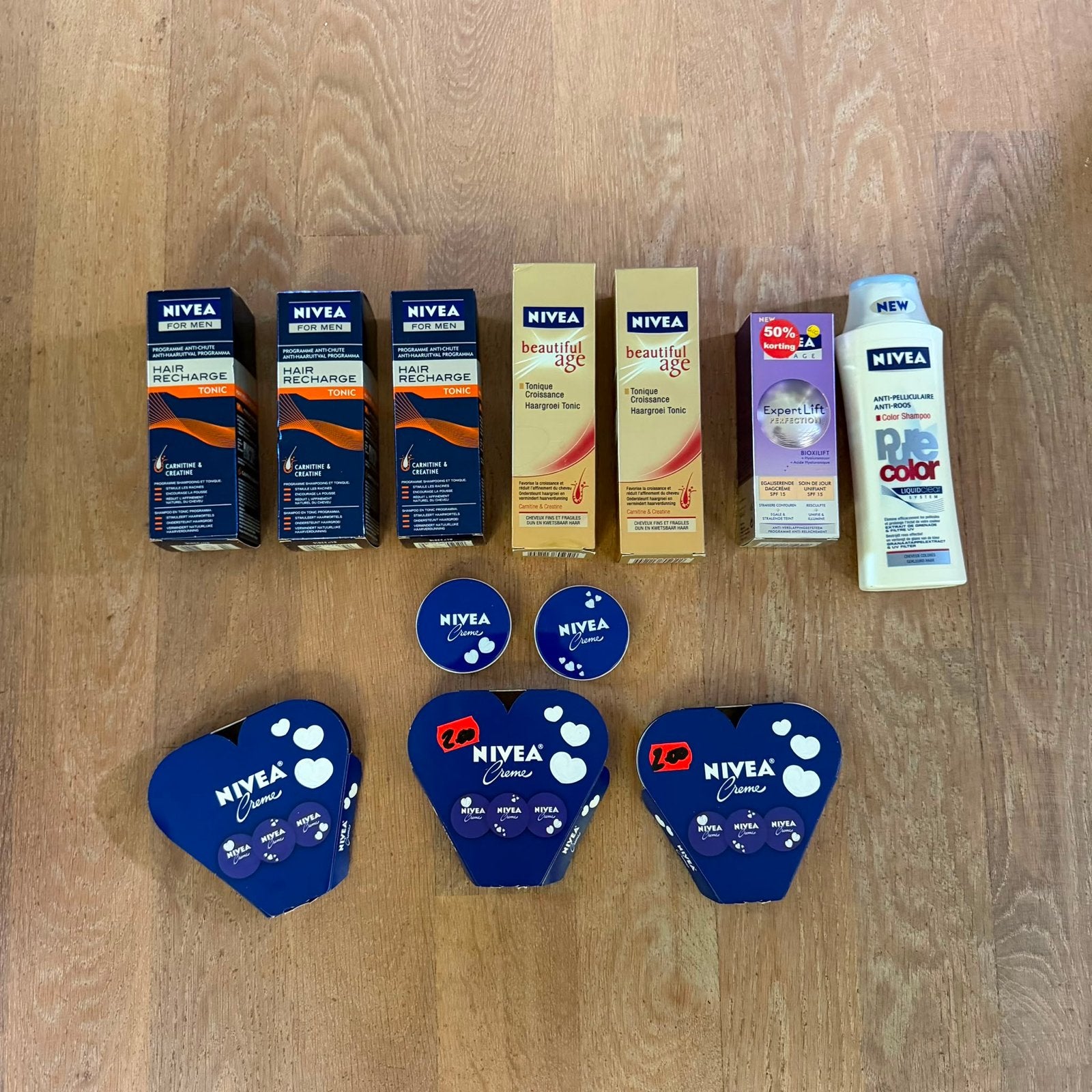Nieuwe Nivea haarverzorging en crèmes (diverse), Ophalen of Verzenden, Nieuw, Haarverzorger of -hersteller