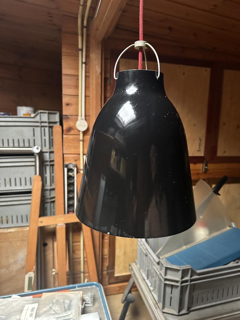 Frits Hansen Caravaggio Hanglamp P2, Ophalen, Gebruikt, Metaal, Minder dan 50 cm
