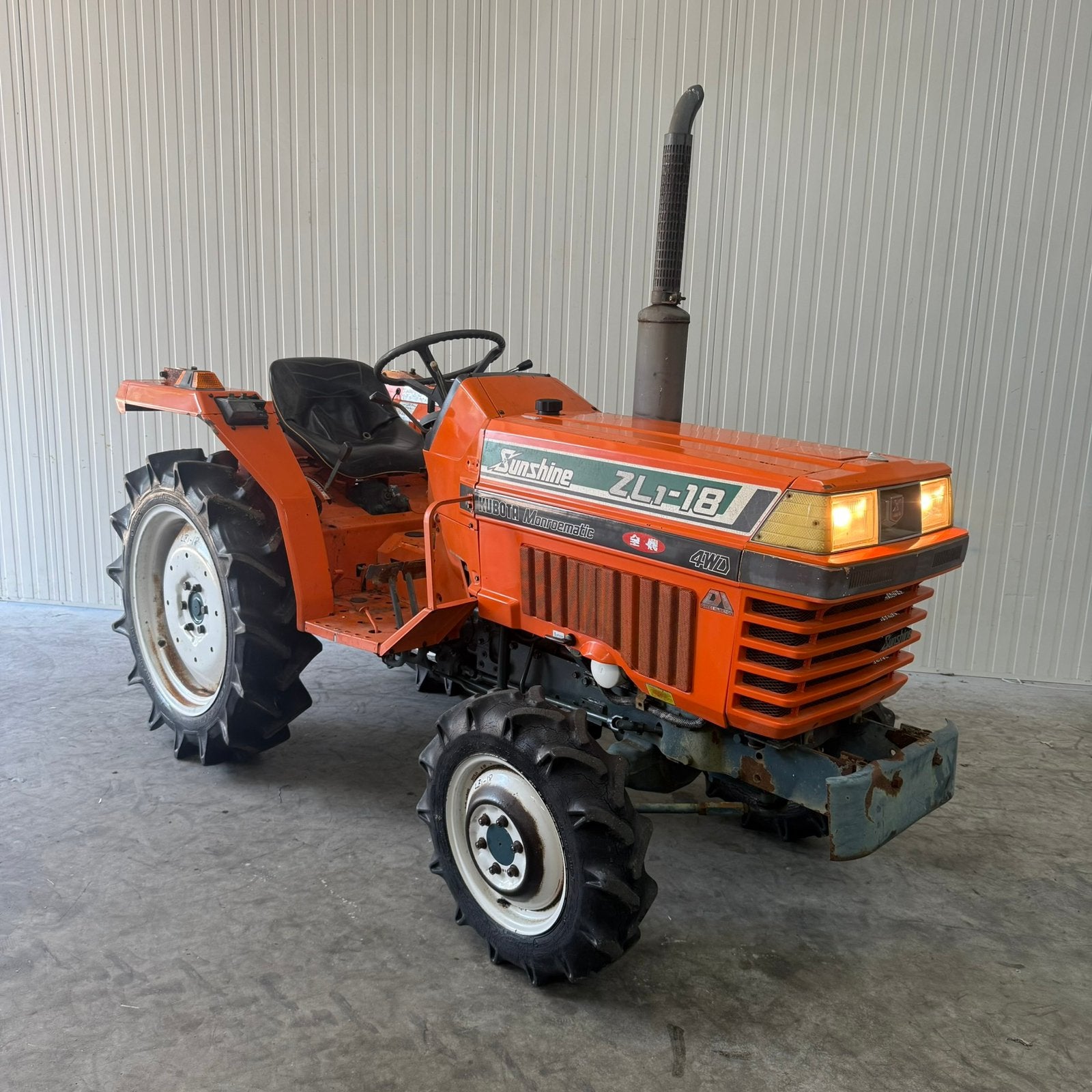 Kubota ZL1-18 + weidebloter/circelmaaier, Overige merken, Gebruikt, Tot 2500, Ophalen of Verzenden