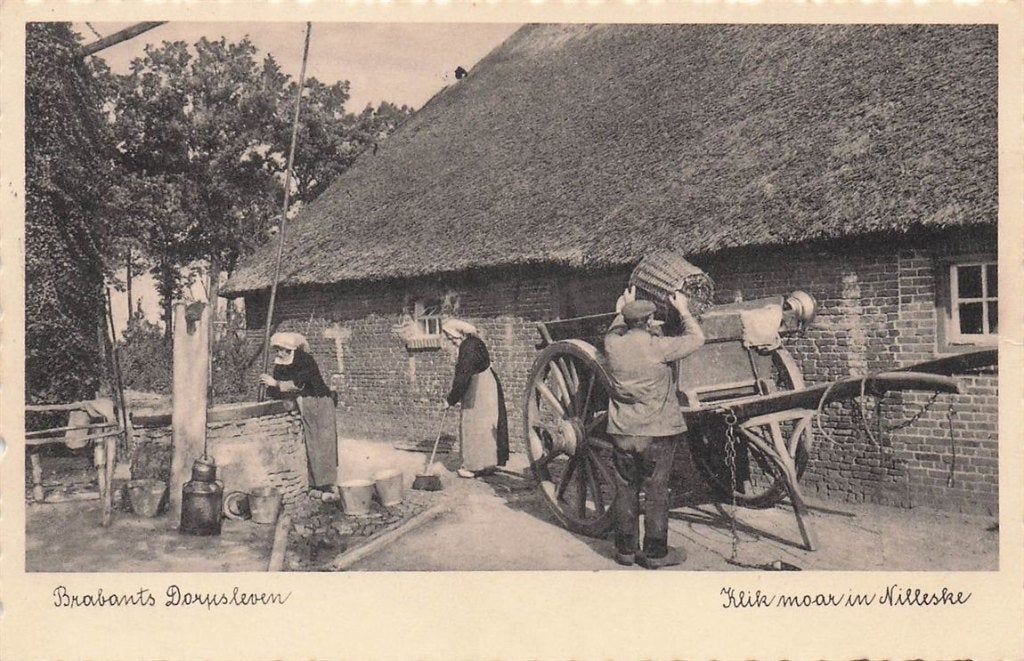 702-341-005 Brabants Dorpsleven Klik Moar In Nilleske, Verzenden, Voor 1920, Noord-Brabant