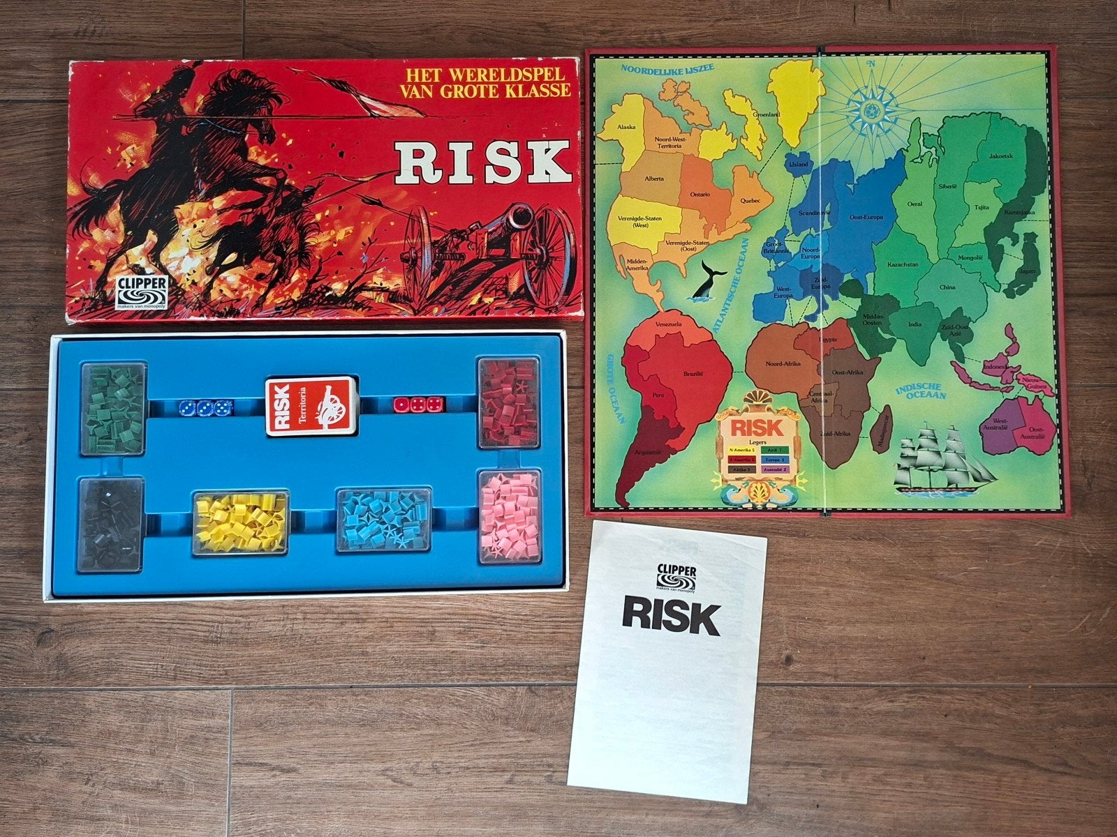 Risk vintage compleet, Ophalen of Verzenden, Zo goed als nieuw