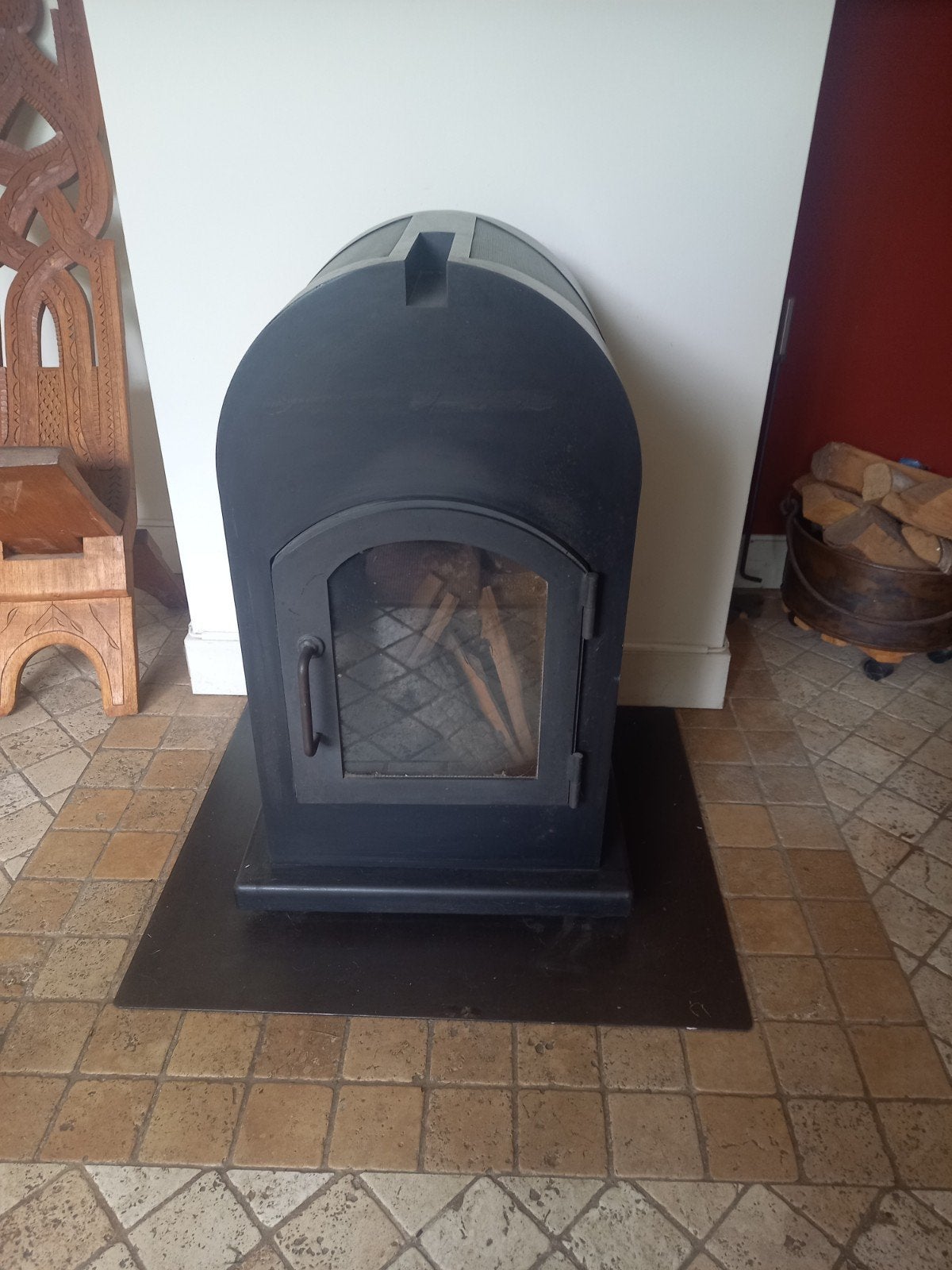 Dik Geurts houtkachel, Ophalen, Gebruikt, Hout, Houtkachel