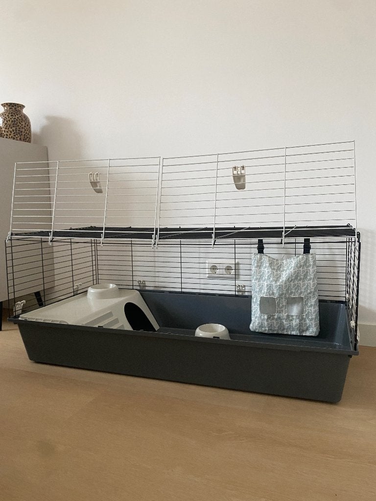 Knaagdieren hok, Dieren en Toebehoren, 110 cm of meer, Zo goed als nieuw, Konijn, Hok