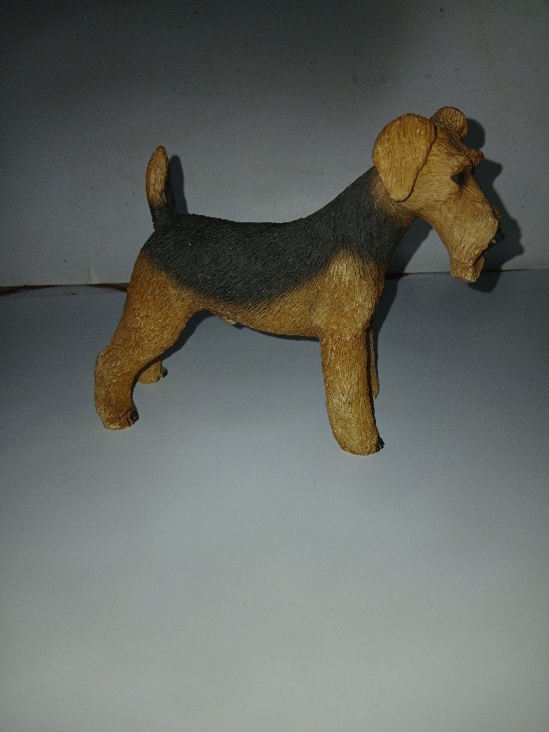 Te koop beeld van een Airdale Terrier, Ophalen of Verzenden, Zo goed als nieuw, Dier