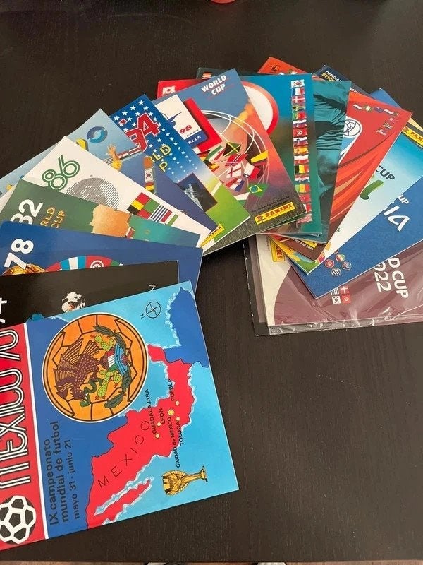 Panini FIFA Wereldbeker Album Herdrukken 1970–2022 | Complee, Ophalen of Verzenden, Zo goed als nieuw