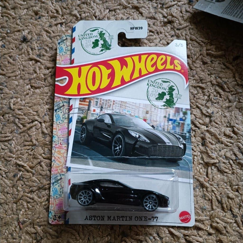 Hot Wheels SUPERCARS ASTON MARTIN ONE 77 UNITED KINGDOM, Ophalen of Verzenden, Nieuw, Auto