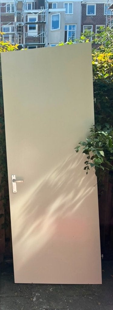 Binnendeur (rechtsdraaiend) - 80 x 231,5 cm, Ophalen, Gebruikt, 215 cm of meer, Binnendeur