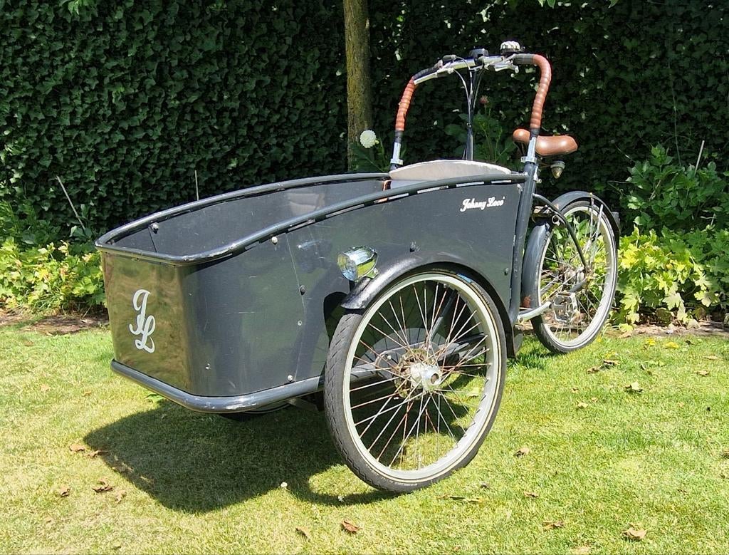 Elektrische Johnny Loco Cargo, Fietsen en Brommers, Fietsen | Bakfietsen, Ophalen, 4 kinderen of meer, Gebruikt, Elektrisch