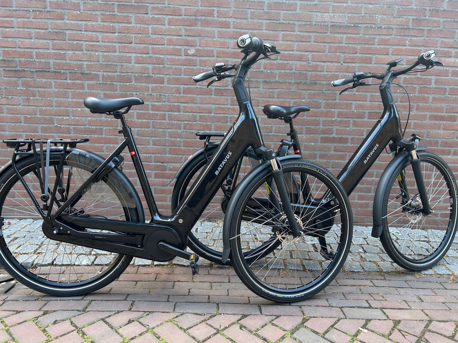 Set E bikes Batavus Finez E go PT BES-3, Fietsen en Brommers, Ophalen, Batavus, Zo goed als nieuw, 51 tot 55 cm