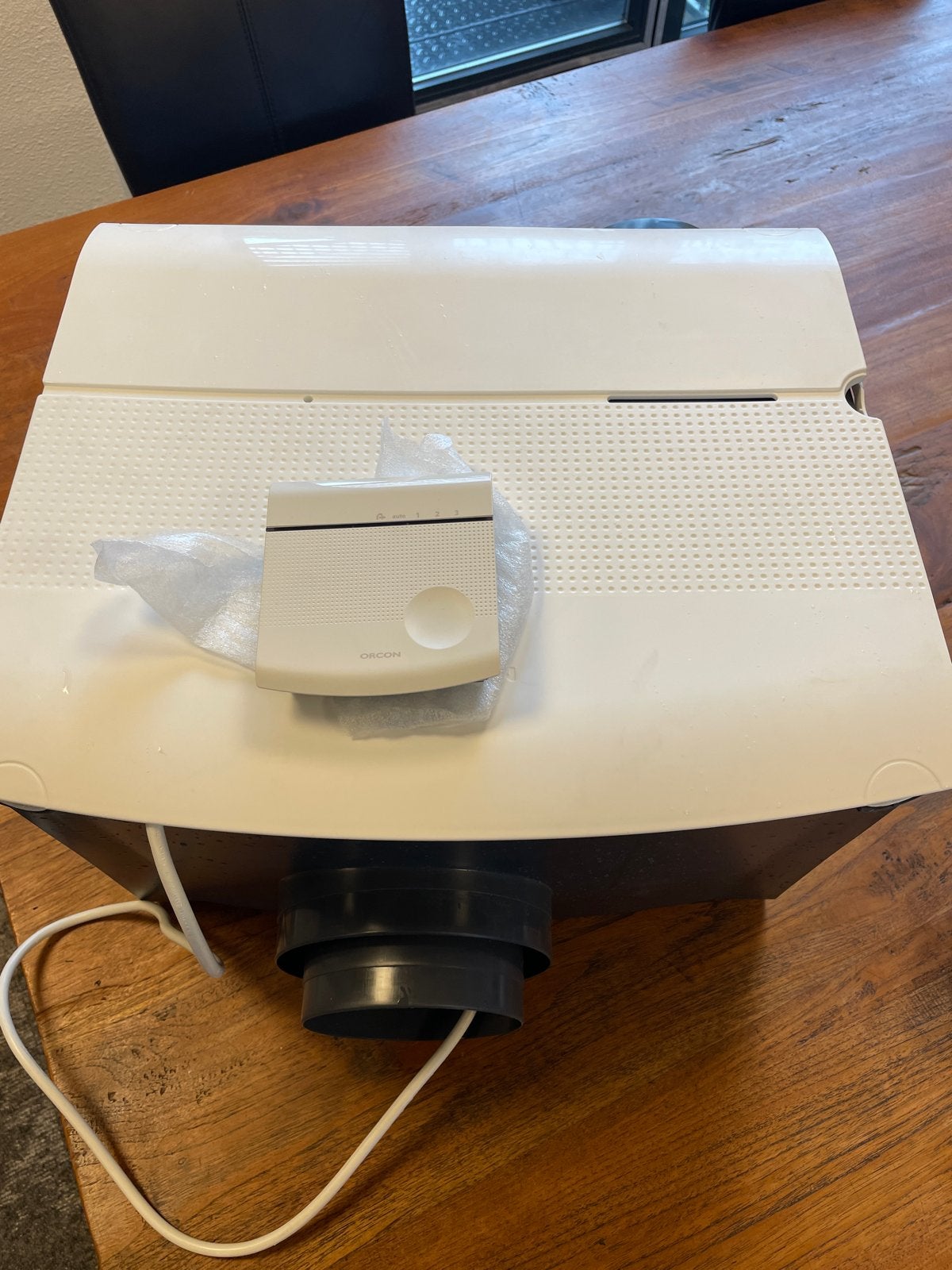 Orcon MVS 15R Ventilator met 15RF Bedieningssensor, Doe-het-zelf en Verbouw, Ophalen of Verzenden, Gebruikt, Ventilator