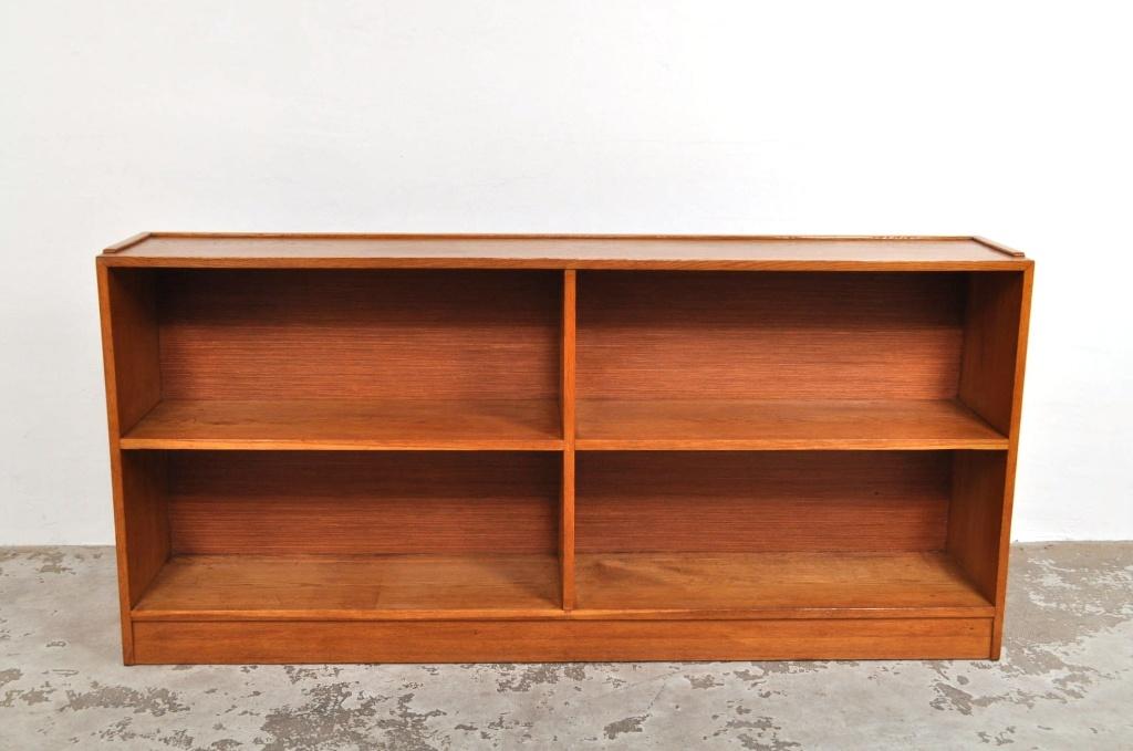 Vintage boekenkast tv meubel open kast vakkenkast jaren 50, Huis en Inrichting, Kasten | Televisiemeubels, Gebruikt, 150 tot 200 cm