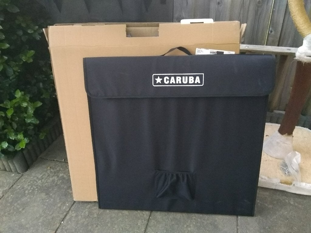 Caruba draagbare fotostudio met led verlichting 70 x 70 cm, Ophalen, Opvouwbaar, Complete fotostudio, Zo goed als nieuw