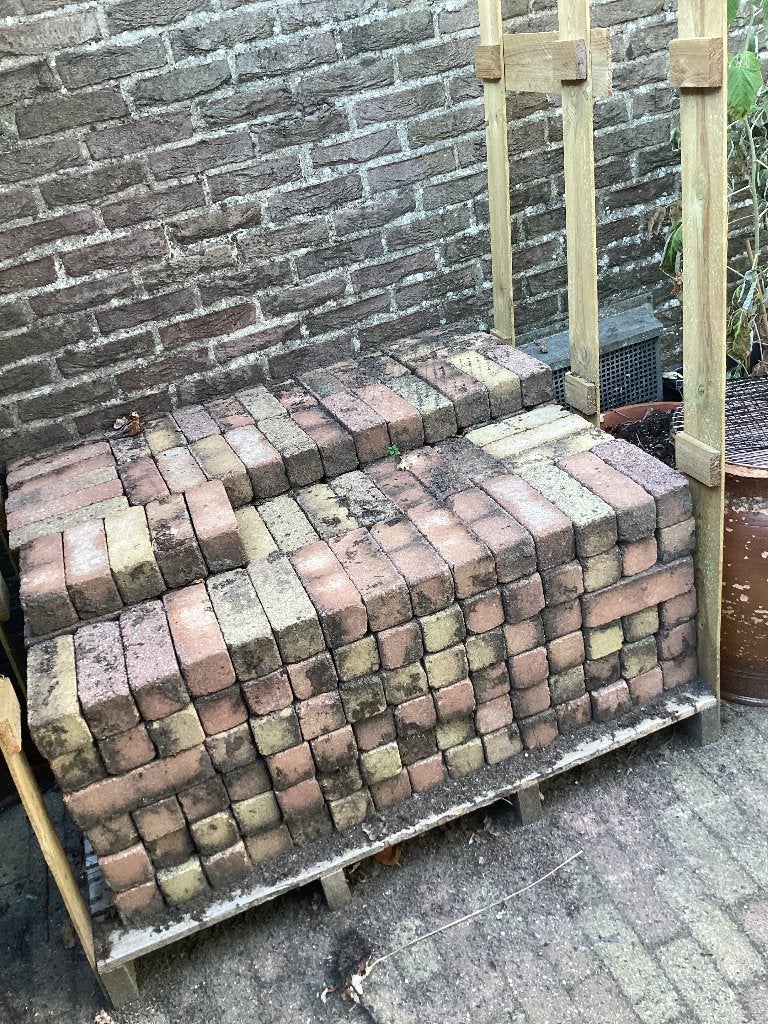 Straatstenen, Ophalen, Gebruikt, Klinkers, 5 tot 10 m²