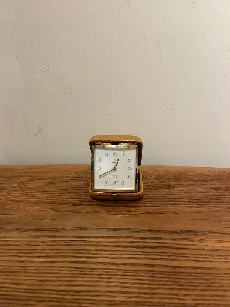 Vintage reiswekker Junghans, Antiek en Kunst, Antiek | Klokken, Ophalen of Verzenden